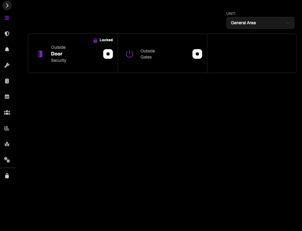 Smart Space Dashboard